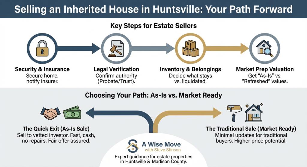 Selling an Inherited House in Huntsville AL: What to Do First